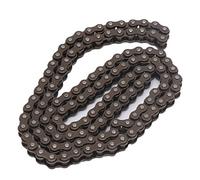 KIMISS Cadena de Repuesto 25H para Scooters eléctricos: Cadena de Acero Resistente de 124 Eslabones, Accesorio para Scooter Antioxidante y Resistente Al Desgaste