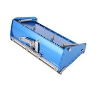 KIMISS Caja de Acabado, Herramienta Plana de 12 Pulgadas para Enlucido de Paneles de Yeso y Acabado de Pintura del Hogar, Diseño Liviano y Duradero