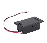KIMISS Caja de Batería para Guitarra, Soporte para Pastilla para Guitarra y bajo Activos, Reemplazo de Caja de Batería de 9V con Circuito Soldado y Tornillos de Montaje