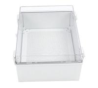 KIMISS Caja de Conexiones Impermeable para Gabinete Eléctrico - 400x300x170 Mm Clasificación IP66 con Cubierta Transparente para Aplicaciones