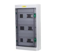 KIMISS Caja de Distribución de Disyuntores Resistente a la Intemperie - Caja Eléctrica con Clasificación IP66 para Hoteles y Talleres - Capacidad de 36 Circuitos