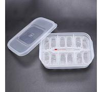 KIMISS Caja de Incubación de Reptiles, Plástico Transparente, Profesional, Gecko, Serpiente, Lagarto, Huevos, Incubadora de Cría, Bandeja, Caja de Incubación, Suministros para Mascotas, Anfibios