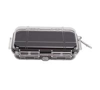 KIMISS Caja de Plástico a Prueba de amortiguadores: Estuche Hermético Al Aire con un Revestimiento de Absorción de Choque, Almacenamiento Transparente para Equipo, Elementos Esenciales de