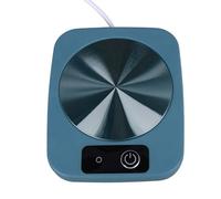 KIMISS Calentador de café Alimentado por USB, Calentador de Tazas Portátil Inteligente de Temperatura Constante para Oficina, Viaje, Hogar, con Apagado Automático (Blue)