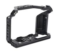 KIMISS Cámara de Aleación de Aluminio Película Protectora de Jaula Fuji X -T4 con Soporte de Zapato Frío, Accesorio de Cámara con Micrófono de Zapato Frío y Luz - Electrónica/y P