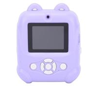 KIMISS Cámara de Impresión Instantánea para Niños, Juguete de Impresión sin Tinta con Zoom de 48MP HD 1080P 16X con Pantalla de 2,4 Pulgadas, Selfies, Temporizador de Cuenta Regresiva, (Purple)
