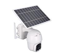 KIMISS Cámara de Seguridad con Energía Solar, Cámara Inalámbrica 1080P para Seguridad del Hogar con Detección de Movimiento PIR de 360° y Noche de Color (Versión 4G AU)