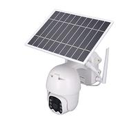 KIMISS Cámara de Seguridad con Energía Solar, Cámara Inalámbrica 1080P para Seguridad del Hogar con Detección de Movimiento PIR de 360° y Noche de Color (Versión 4G de EE. UU.)