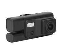 KIMISS Cámara de Tablero de 3 Canales WiFi Profesional Detección de Movimiento Pantalla de 2 Pulgadas Giratoria 1080P HD Cámara Triple Nocturna Grabadora de Conducción para