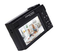 KIMISS Cámara Digital 4K de 64MP, Cámara de Belleza AI con Enfoque Automático WiFi con Pantalla Táctil de 4 Pulgadas, Zoom óptico de 18X, con Almacenamiento Incorporado de 16GB y