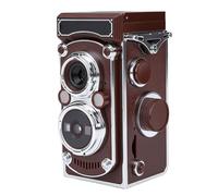 KIMISS Cámara Digital Vintage, Cámara Compacta Retro con Enfoque Automático de Video de 24MP 2.7K con Control de Joystick y Batería de 4 Horas para Fotografía de Viajes y Calles (Brown)
