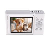 KIMISS Cámara Portátil Digital 5K 72MP, Enfoque Automático sin Espejo, Zoom 16X, Estabilización de 6 Ejes, Pantalla Abatible de 2,88 Pulgadas, Estilo Retro para Vlogging, Viajes, Uso