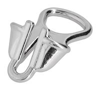 KIMISS Candado de cadena de ancla, ancla de acero inoxidable y candado de cadena Dispositivo de amarre de cuerda de alta resistencia para cadena de 0.4-0.5in Candado de cadena de ancla de acero inoxid