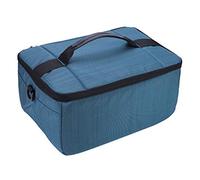 KIMISS Capacal de la Lente de la Cámara Bacetilla de la Bolsa Protectora del Inserto de la Partición Improbable Al Agua Impermeable Al Transpirable Material de Poliéster Duradero para (Blue)