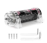 KIMISS Capacitor 4 para coche, para amplificador de o, con pantalla LED, estabilizador de voltaje, condensador de potencia para auto