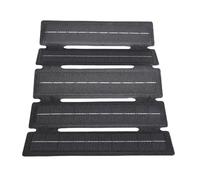 KIMISS Cargador Solar de 25 W, Panel Portátil Monocristalino Plegable para Camping, Senderismo, Aventuras