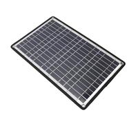 KIMISS Cargador Solar Portátil de 12 W - Panel Solar USB Dual Compacto para Camping, Senderismo, Fuente de Alimentación de Emergencia - Carga USB Eficiente para Teléfonos Móviles y Más