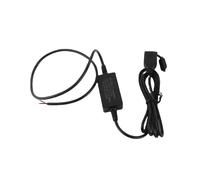 KIMISS Cargador USB Impermeable para Moto, Toma de Corriente para GPS y teléfono Inteligente, Puerto de alimentación Resistente al Agua, conexión Segura