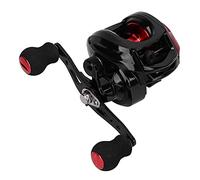 KIMISS Carrete de Baitcasting de Alta Velocidad 7.2:1 para Todas Las Aguas: Arrastre de 8 Kg, de Freno Magnético, Copa de Metal Liviana, Diseñado para un Fácil Manejo y un Lanzamiento Preciso (Mano