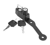 KIMISS Casco Bloqueo de motocicleta, Kit de bloqueo de casco de motocicleta de aleación de aluminio para MT-07 FZ-07 2014-2017 / FJ-07 2014-2016