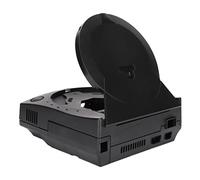 KIMISS Case Protector de Reemplazo para Dreamcast DC, Carcasa de Plástico de Carcasa Que Absorbe el Módem de Soporte de Throck a Prueba de Amortiguadores Negros con el Controlador Superior