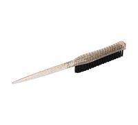 KIMISS Cepillo de de Rata con Brillante - Cepillo de Nailon Suave para Peinar la Espalda para Dar Volumen y Peinar sin Esfuerzo (GOLD)