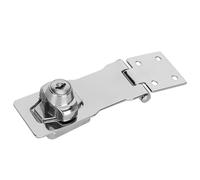 KIMISS Cerradura de Cerrojo de Acero Inoxidable + Cerradura de Puerta de Cajón de Gabinete de Seguridad Antirrobo de Aleación de Zinc para el Hogar, Accesorios de Hardware + con Llave