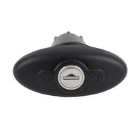 KIMISS Cerradura de Tapa de Camión con Llave, Pestillo de Bloqueo de Tapa de Camión de Aleación de Zinc Multifuncional para Remolque RV, Autocaravana, Puerta de Garaje y Gabinete