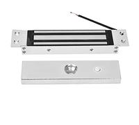 KIMISS Cerradura Magnética Eléctrica de Fuerza de Retención, Control de Acceso Electromagnético Integrado DC 12V 180kg para Gabinetes