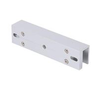 KIMISS Cerradura Magnética Eléctrica Soporte en Forma de U para Puerta de Vidrio sin Marco con Cerradura Magnética de 180 Kg y 350 Libras Fácil Instalación - Fuerza de Sujeción Fuerte - Soporte de