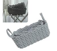 KIMISS Cesta de Almacenamiento de Cuerda grande: Juguetes de Escritorio, Refrigerios, Ropa Interior y Más de Estilo Nórdico Tejido (36x25x15cm/14.2x9.8x5.9in)