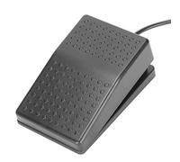 KIMISS Cfor OMPuter Pedal de Pie USB Pedal Abs USB Pedal de Interruptor de Pie Personalizado Programable Teclado Ratón Juego Acción Pedal de Interruptor de un Solo Pie con Interfaz USB A