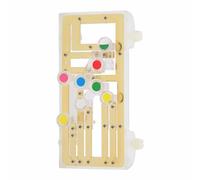 KIMISS ChordBuddy de Aprendizaje de Guitarra Ayuda Didáctica Ayudante Entrenamiento de Acordes para Ukelele Popular para Principiantes - Ayudante de Guitarra - Herramientas (GOLD)