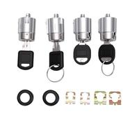 KIMISS Cilindro de Cerradura de Puerta, Cilindro de Encendido con Llave 12549131 for Ajuste Directo, Construcción Metálica