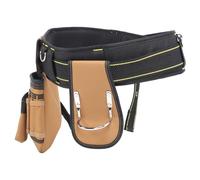 KIMISS Cinturón de Herramientas Ajustable con 12 bolsillos: Bolsa Desmontable para Electricistas y Carpinteros, Diseño de Liberación Rápida para un Uso Fácil