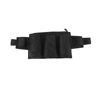 KIMISS Cinturón de Herramientas de Jardín con 6 Bolsillos, Bolsa de Herramientas de Jardinería de Buey Impermeable Ajustable para Acampar y Actividades Al Aire Libre (Black)