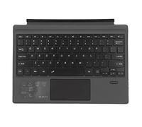 KIMISS Clavier Pro 7 3 Azerty Teclado Inalámbrico Portátil con Panel Táctil, Distancia de 33 Pies, Material ABS y PU, Negro para Pro 7+, 7, 6, 5, 4,