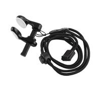 KIMISS Clip nasal para buceo ajustable, adulto, aleación de aluminio ligero con cordón, para natación