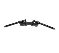 KIMISS Clip On para 650R ER 6F 06-16, adaptador y manillar, ajuste seguro, kit de montaje fácil, manillar deportivo