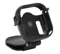 KIMISS Clip para Gorra de Béisbol, Soporte para Tapa de Cámara ABS con Almohadilla de Silicona Antideslizante de Rotación de 180 Grados, Filmación POV para Ciclismo, Senderismo y Viajes