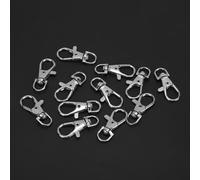 KIMISS Clips de Bloqueo para Jaula de Pájaros, 12 Uds., Hebilla de Puerta de Hierro Resistente, Disparadores Antiescape para Jaulas y Animales Pequeños