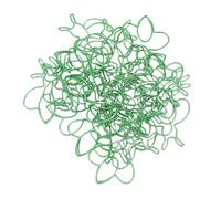 KIMISS Clips de Papel en Forma de Abeja, 80 Piezas Lindos Clips Multifuncionales para álbumes de Recortes, Archivos, Calendarios, Diseño de Hierro para Uso (GREEN)