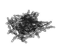 KIMISS Clips de Papel Musical, 100 Clips de Papel Creativos Negros para Notas para Organización Escolar, Lindos Musicales Portátiles para Clasificación de Documentos