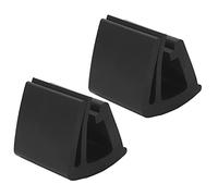 KIMISS Clips de Retención de Parabrisas para EZGO, 2 Clips de Repuesto de Goma Negra, Se Adapta a Modelos de Carrito, OEM 1020058-01