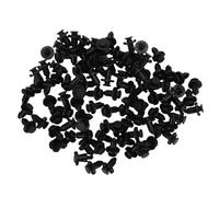 KIMISS Clips de Retención de Parachoques Tipo de Empuje Retenedor Sujetador Remache Parachoques del Automóvil Salpicaduras de Motor Aleta de Barro Clips de Rejilla 100PCS 90914-0007 con
