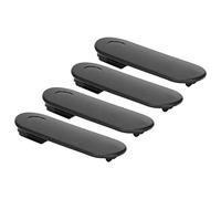 KIMISS Clips Motorola CLP1043, Clips de Radio de Plástico, 4 Uds., Clip de Cinturón de Repuesto para Motorola TLKR T60 T80 T80E, Color Negro