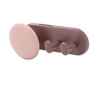 KIMISS Clips Organizadores de Cables autoadhesivos: Solución de Gestión de Cables para Electrodomésticos y Uso en la Cocina, Ordena Tu Espacio con Pegatinas de Pared Eficaces (Rosa y marrón)