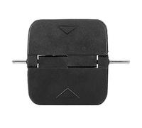 KIMISS Coche Abs Manija de liberación de Puerta corredera de Coche Manija de Apertura de Vidrio de Ventana Oe Reemplazo 2k0847781 Compatible/Multivan/ T5 T6