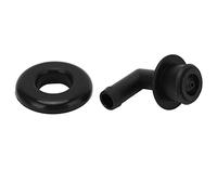 KIMISS Codo de Válvula PCV y Set para 1994-2006, Reemplazo de Ventilación del Cárter Duradero con OE 47057