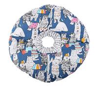 KIMISS Coloque de Mascotas, Gato Suave de Recuperación de Perros de Gato Círculo Círculo de Protección Cuello y Conos de Curación Gatita Elizabeth Anti-mordido para Después de Ry Antibite de Cuello